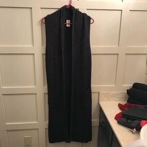 Faded Glory long sweater vest